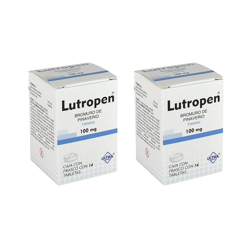 LUTROPEN 100 MG DOS CAJAS CON 14 TABS C/U 100 mg 28 Tableta(s)