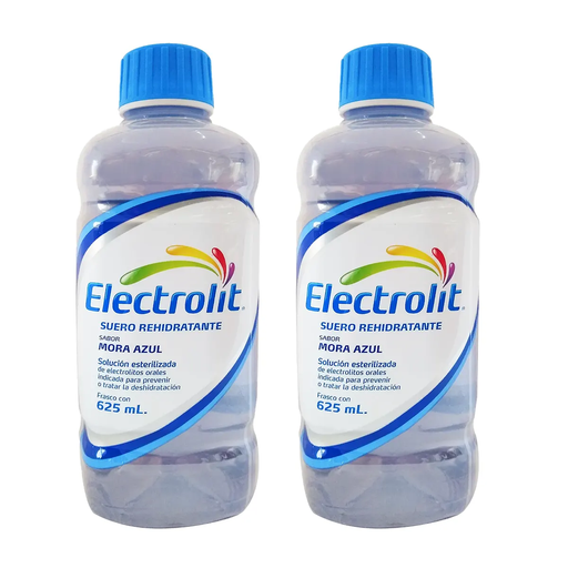 ELECTROLIT MORA AZUL SEIS PZS CON 625 ML C/U - 6 Piezas