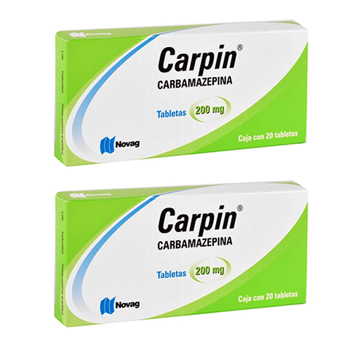CARPIN 200 MG DOS CAJAS CON 20 TABS C/U 200 mg 40 Tableta(s)
