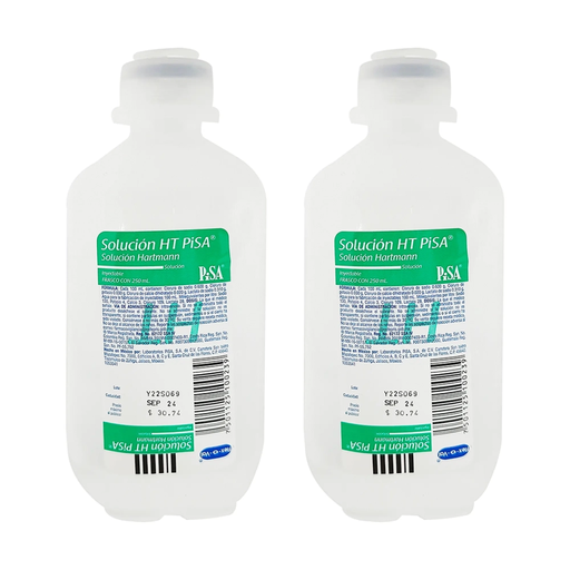 HARTMANN DOS PZS CON 250 ML C/U - 500 Mililitros
