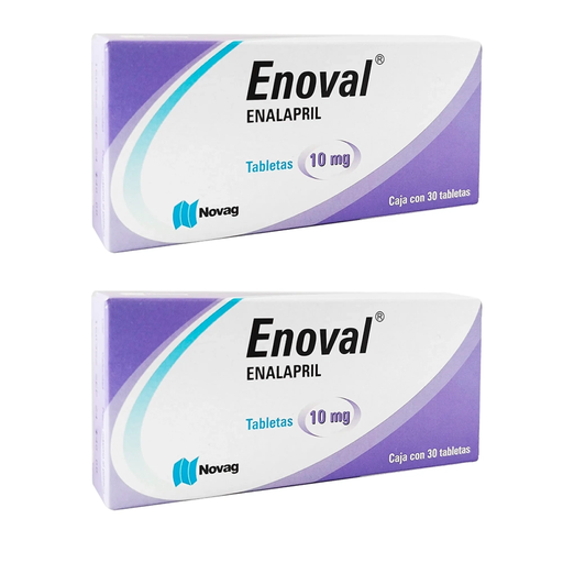 ENOVAL 10 MG DOS CAJAS CON 30 TABS C/U 10 mg 60 Tableta(s)