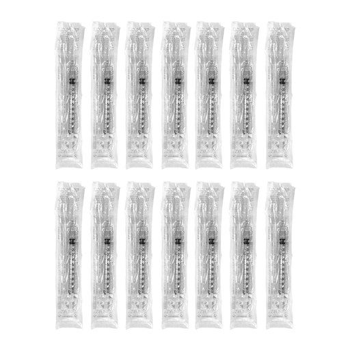 JERINGA P/INSULINA C/14 PZS DE 27g X 13mm C/U 1mI 27 g X 13 mm 14 Piezas