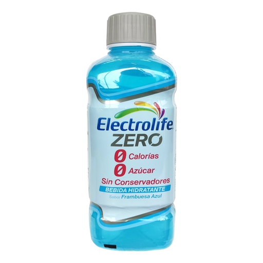 ELECTROLIFE ZERO FRAMBUESA AZUL - 625 Mililitros