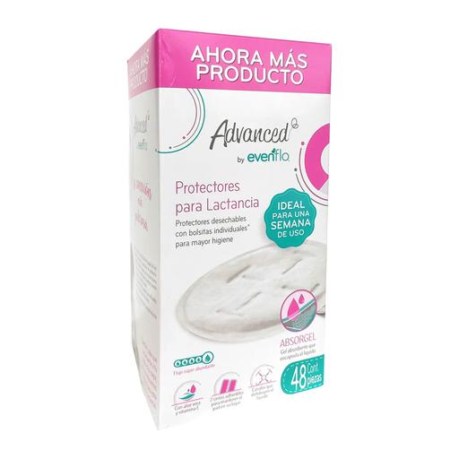 EVENFLO PROTECTORES DE LACTANCIA - 48 Piezas