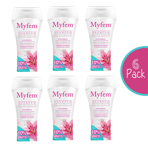 KIT MYFEM 6 SHAMPOO - 1 Kit