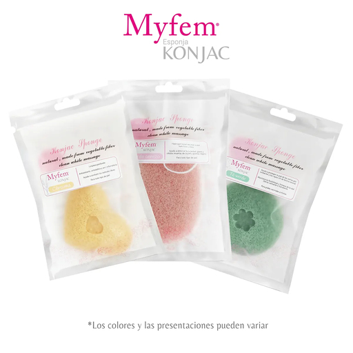 KIT MYFEM 3 ESPONJAS KONJAC - 1 Kit