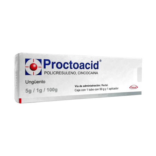 PROCTOACID 5 / 1 g 50 Gramos