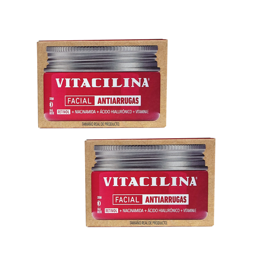 Kit 2 Vitacilina Facial Antiarrugas