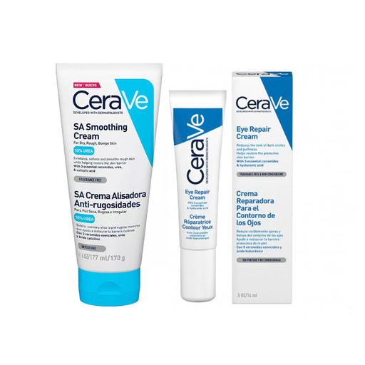 Kit Cerave 1Crema Anti-rugosidades + 1Crema Reparadora