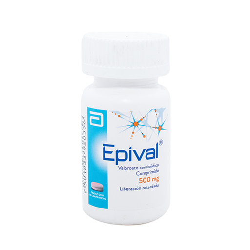 EPIVAL 500 mg 30 Comprimido(s)