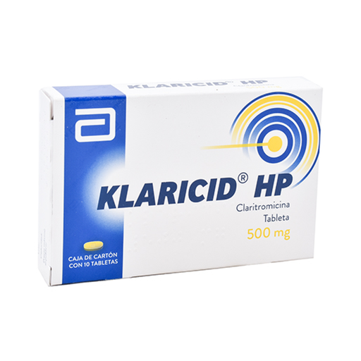 KLARICID HP 500 mg 10 Tableta(s)
