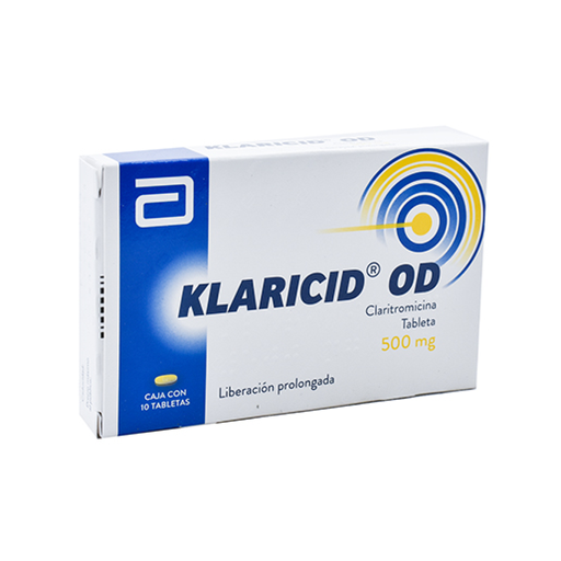 KLARICID OD 500 mg 10 Tableta(s)