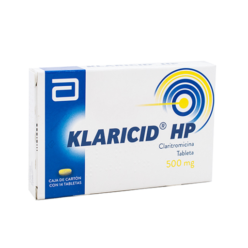 KLARICID HP 500 mg 14 Tableta(s)