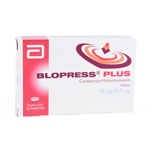 BLOPRESS PLUS 16/12.5 mg 14 Tableta(s)