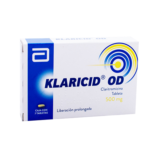 KLARICID OD 500 mg 7 Tableta(s)