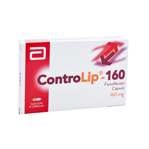 CONTROLIP 160 mg 15 Cápsula(s)