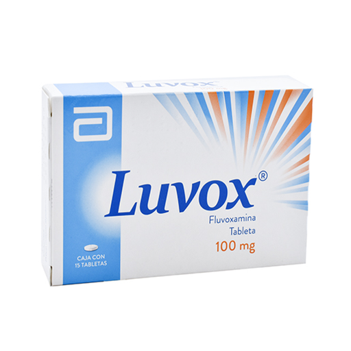 LUVOX 100 mg 15 Grageas
