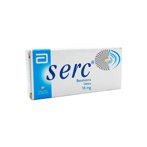 SERC 16 mg 20 Tableta(s)