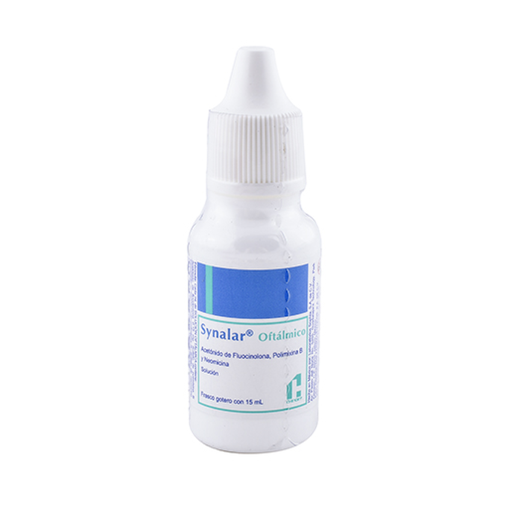SYNALAR OFTALMICO 0.15 mg/3.5 mg/10000U 15 Mililitro