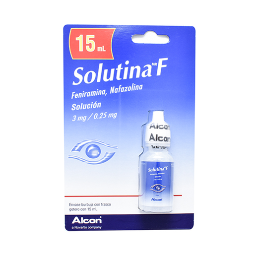 SOLUTINA F 3 mg/0.25 mg 15 Mililitro