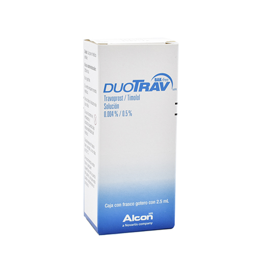 DUOTRAV 0.04/5.0 mg 2.5 Mililitro