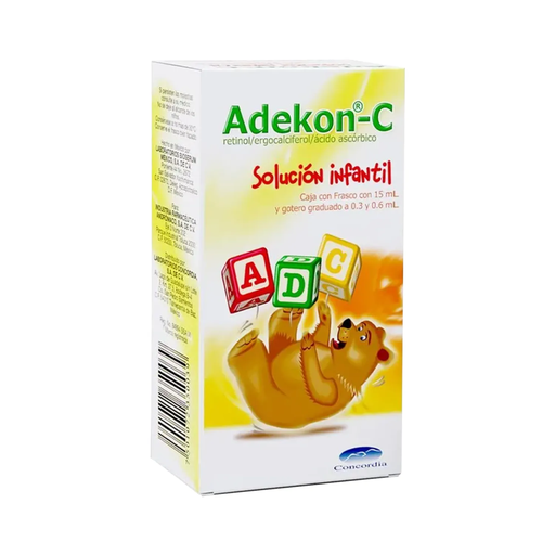 ADEKON-C INF 5000/400 UI/30 mg 15 Mililitro