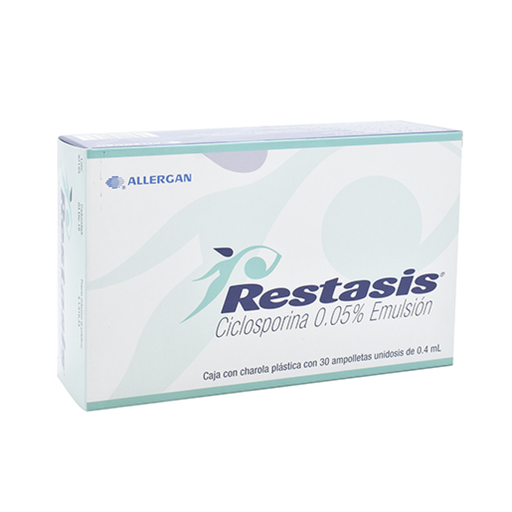RESTASIS 0.05%/0.4 ml 30 Ampolleta