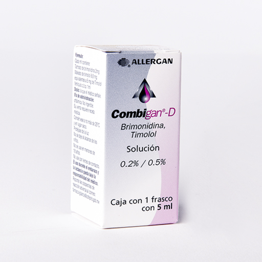 COMBIGAN D 2/5 mg 5 Mililitro