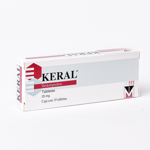 KERAL 25 mg 10 Tableta(s)