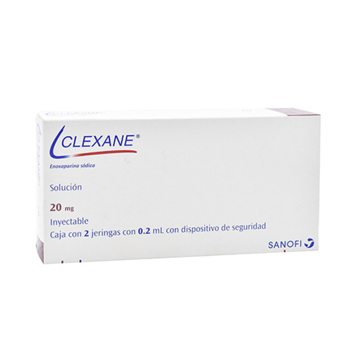 CLEXANE 20 mg 2 Jeringa