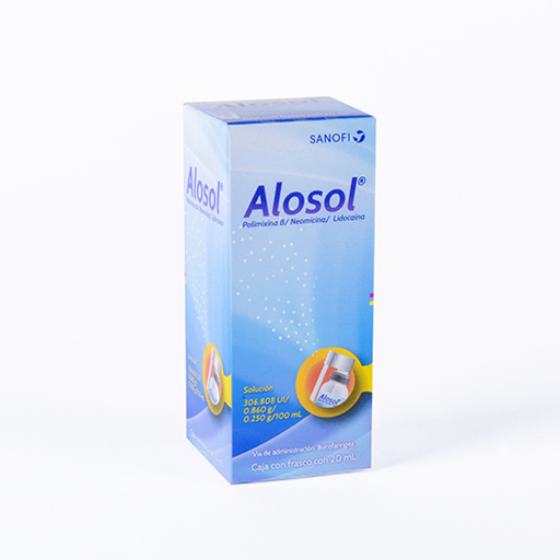 ALOSOL 306808 UI/0.860 g/0.250 g 20 Mililitro