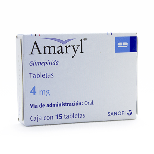 AMARYL 4 mg 15 Tableta(s)