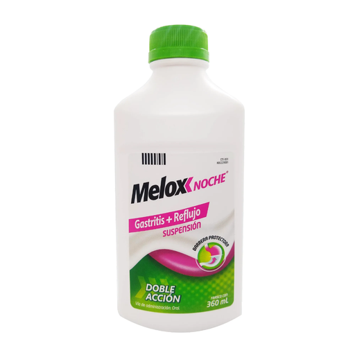 MELOX NOCHE HIDROXIDO DE MAGNESIO 2.8/3.5/1.5/5 mg 360 Mililitro