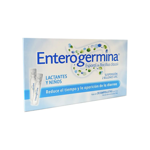 ENTEROGERMINA 2 Billones UFc/5 ml 20 Ampolleta