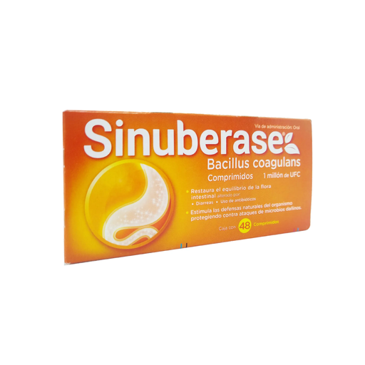 SINUBERASE 1millon UFC/comp 48 Comprimido(s)