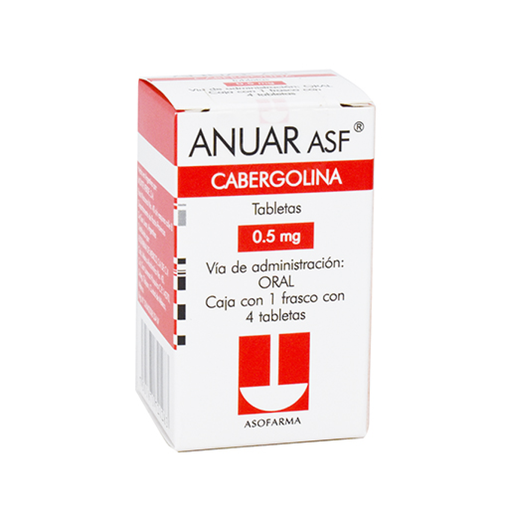 ANUAR ASF 0.5 mg 4 Tableta(s)