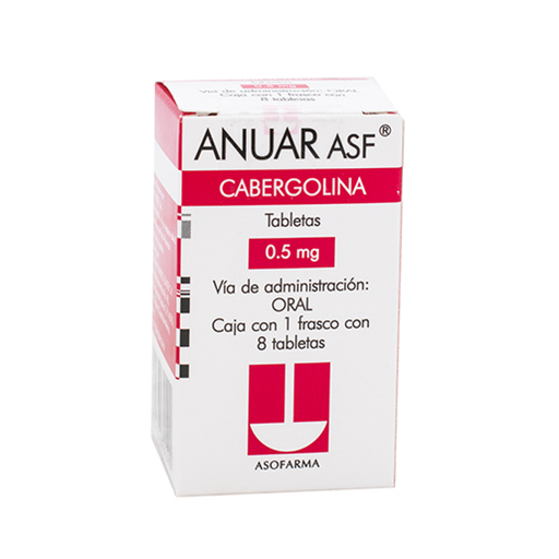 ANUAR ASF 0.5 mg 8 Tableta(s)