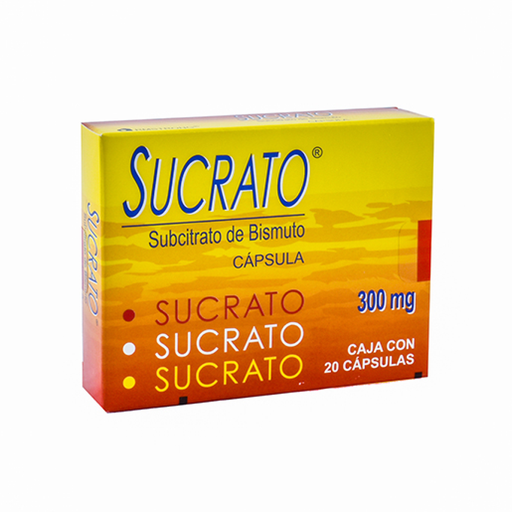 SUCRATO 300 mg 20 Cápsula(s)