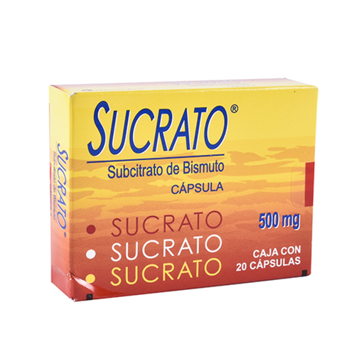 SUCRATO 500 mg 20 Cápsula(s)