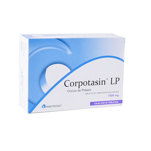 CORPOTASIN 1500 mg 30 Tableta(s)
