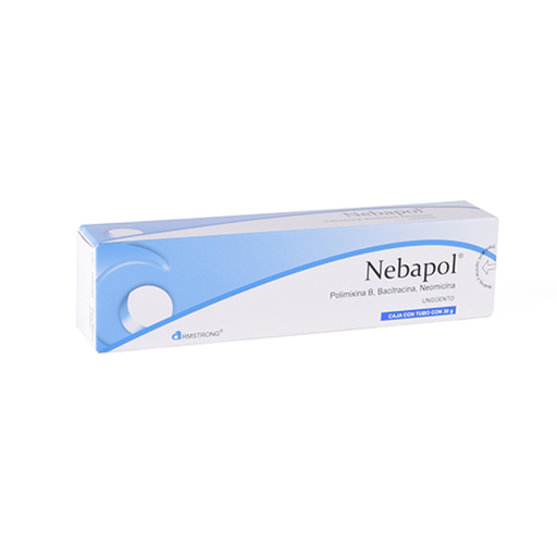 NEBAPOL 500000 U/40000 U/0.35 g 30 Gramos