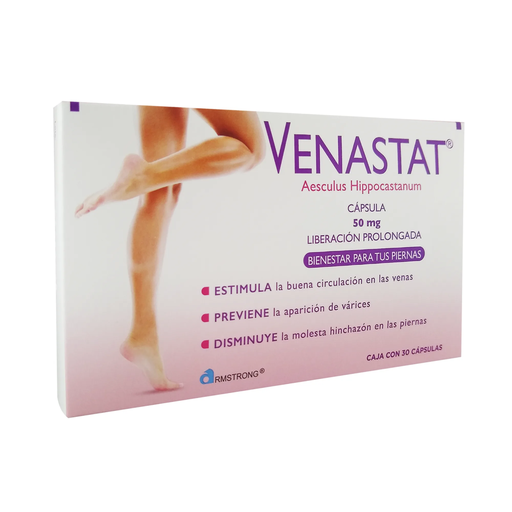 VENASTAT 50 mg 30 Cápsula(s)
