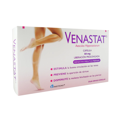 VENASTAT 50 mg 60 Cápsula(s)