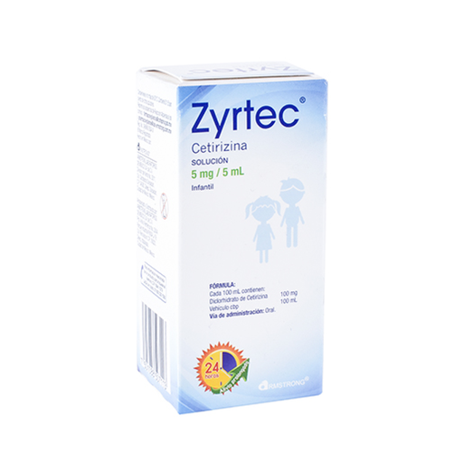 ZYRTEC INF 5 mg/5 ml 50 Mililitro