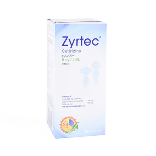 ZYRTEC INF 5 mg/5 ml 100 Mililitro
