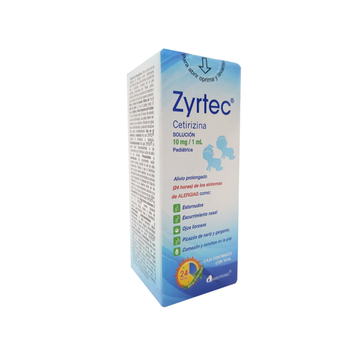 ZYRTEC PED 10 mg/ ml 10 Mililitro