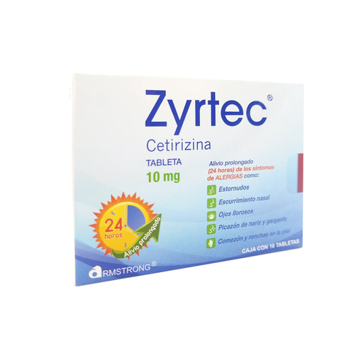 ZYRTEC 10 mg 10 Tableta(s)