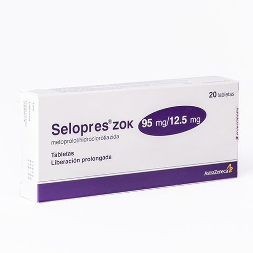 SELOPRES ZOK 12.5/0.95 mg 20 Grageas