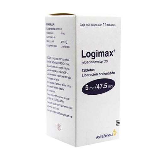 LOGIMAX 5/47.5 mg 14 Tableta(s)