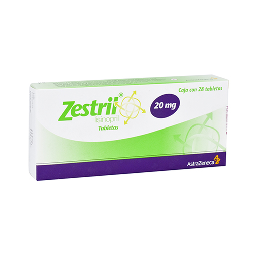 ZESTRIL 20 mg 28 Tableta(s)